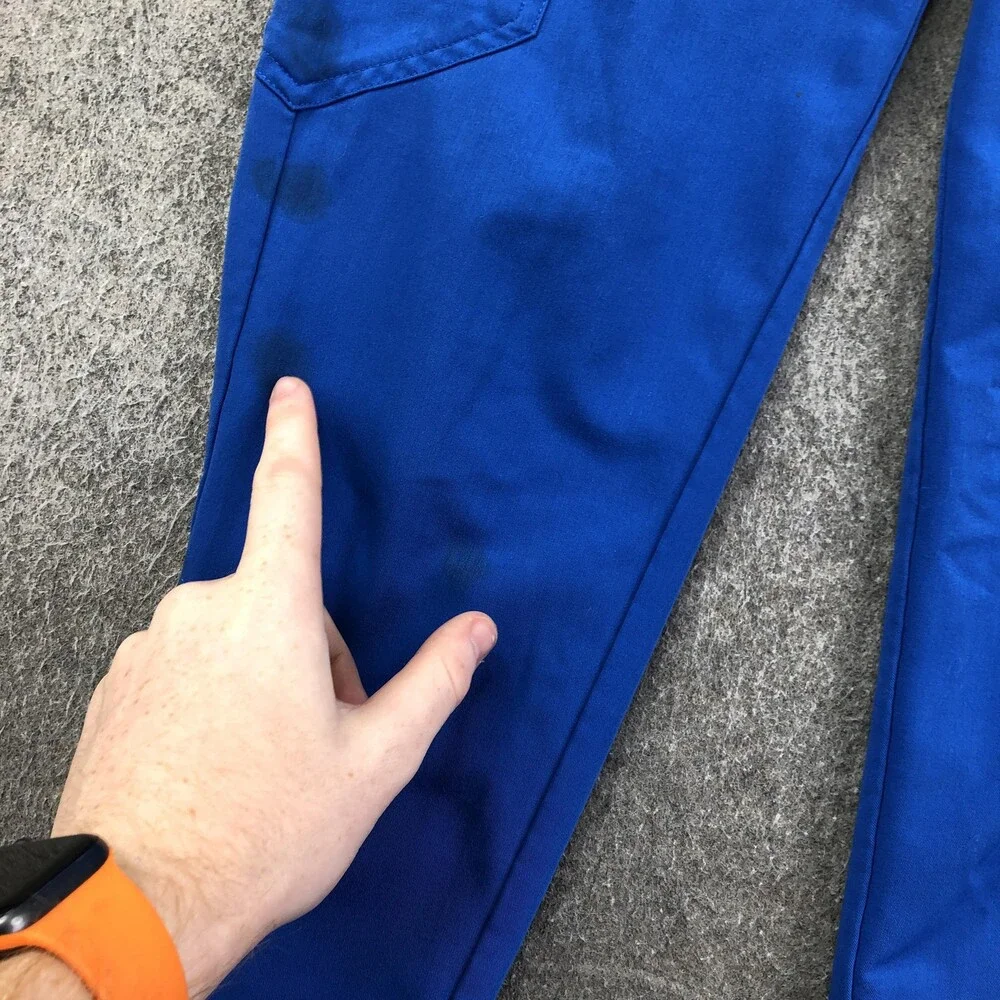 FIGS Scrub Jogger Pants Womens Small Blue Technical Zamora Cargo Medical